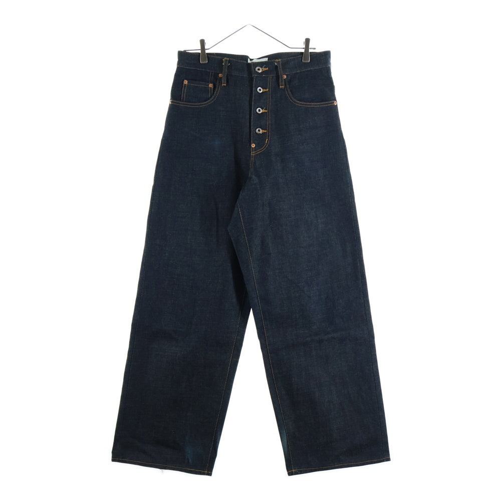 NO BRAND(ノーブランド) リジットデニムパンツ CLASS002