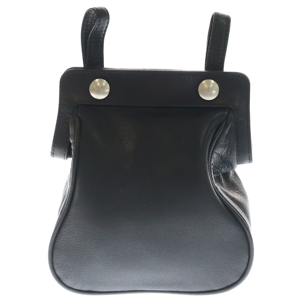 Yohji Yamamoto POUR HOMME(ヨウジヤマモト プールオム) 2way MEDICINE BAG ショルダー バッグ ブラック レディース