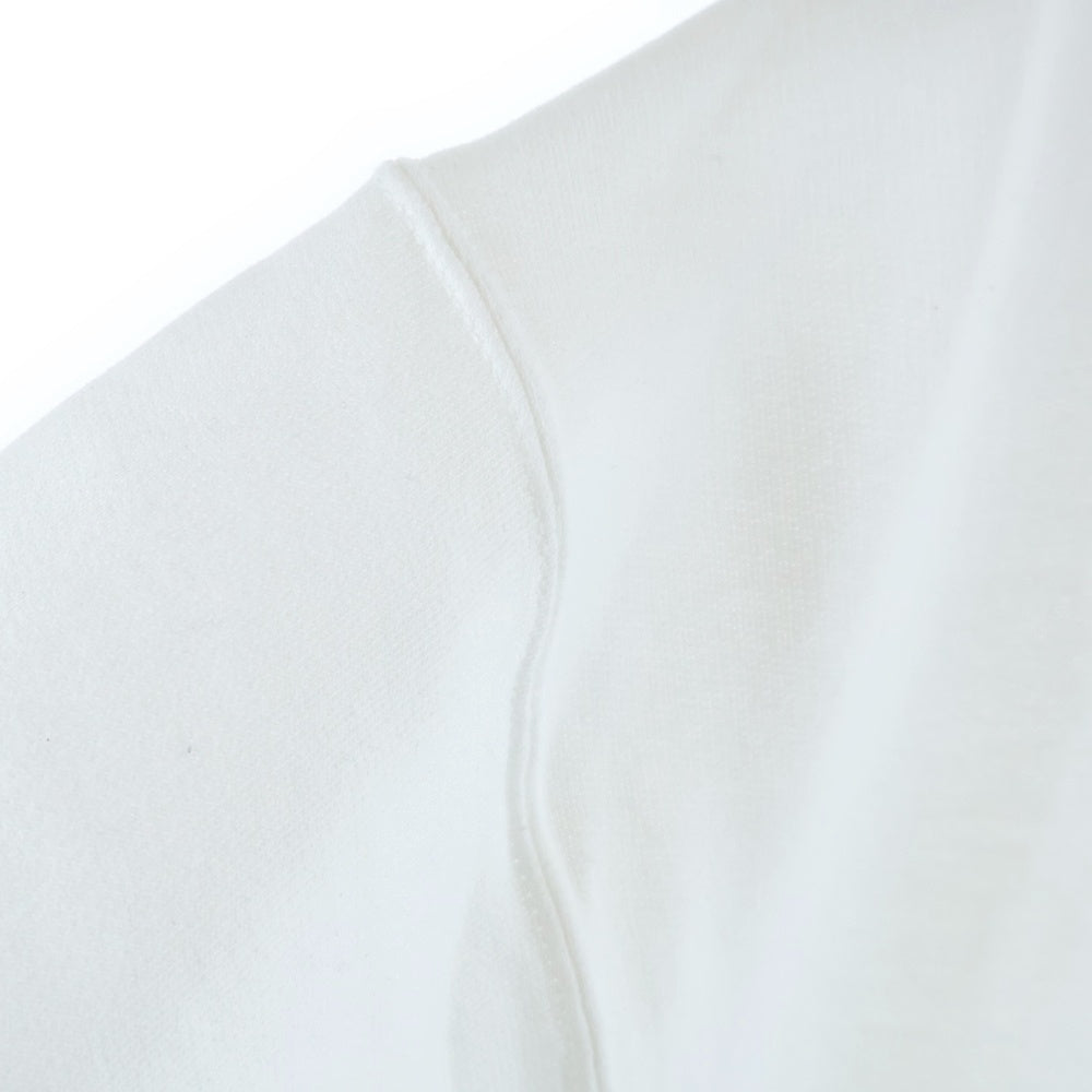 NO BRAND(ノーブランド) henry's pizza vick S/S Tee フォトプリント長袖トレーナー ホワイト