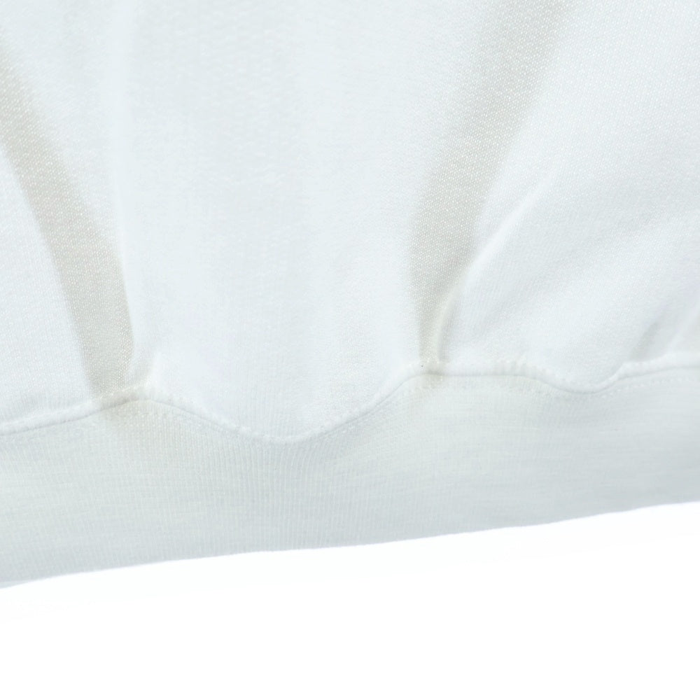 NO BRAND(ノーブランド) henry's pizza vick S/S Tee フォトプリント長袖トレーナー ホワイト