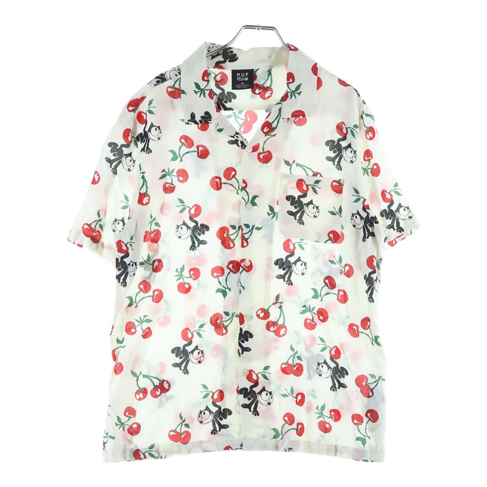 HUF(ハフ) ×FELIX レーヨン半袖シャツ