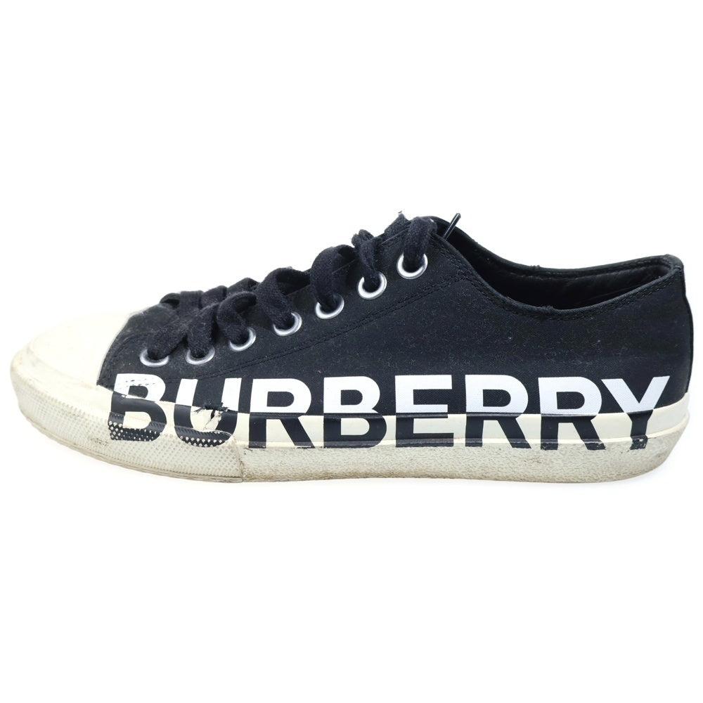 BURBERRY(バーバリー) CNDONGUADON ヴィンテージチェック ローカットスニーカー ブラック※ソール社外製