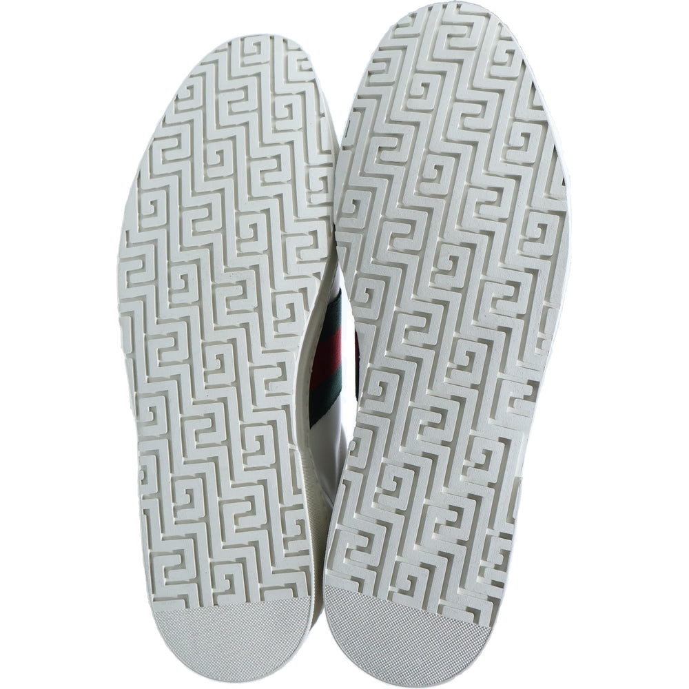 GUCCI(グッチ) エース レザローカットースニーカー ホワイト 125375