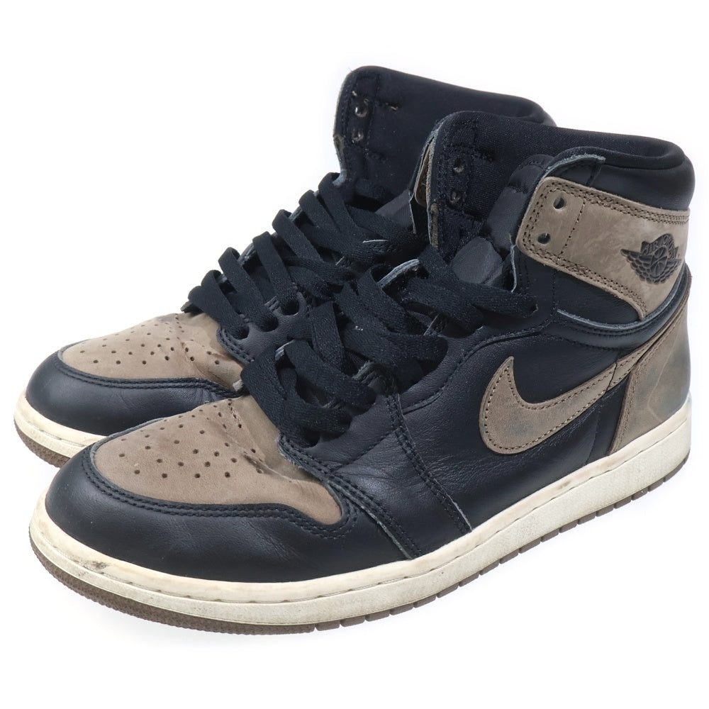NIKE(ナイキ) AIR JORDAN 1 RETRO HIGH OG PALOMINO エアジョーダン1 レトロ パロミノ ハイカットスニーカー ブラウン/ブラック US8.5/26.5cm DZ5485-020