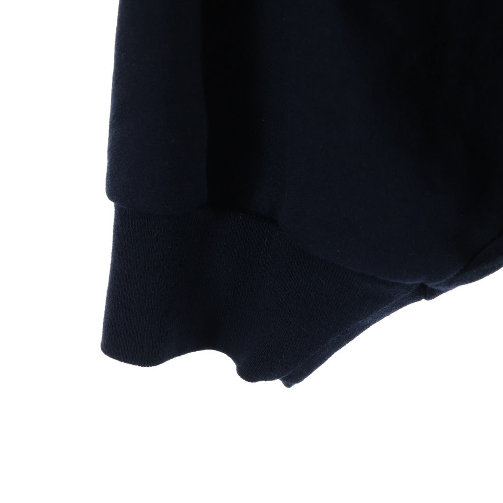 AURALEE(オーラリー) 22AW ELASTIC HIGH GAUGE SWEAT エラスティック ハイゲージ クルーネック プルオーバースウェットトレーナー ネイビー A22AP01NU