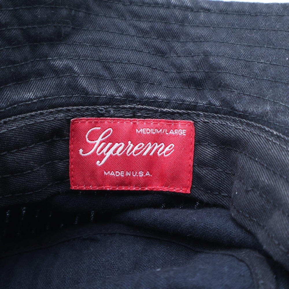 SUPREME(シュプリーム) 20SS Wide Wale Corduroy Crusher ワイド クラッシャー バケットハット ブラック
