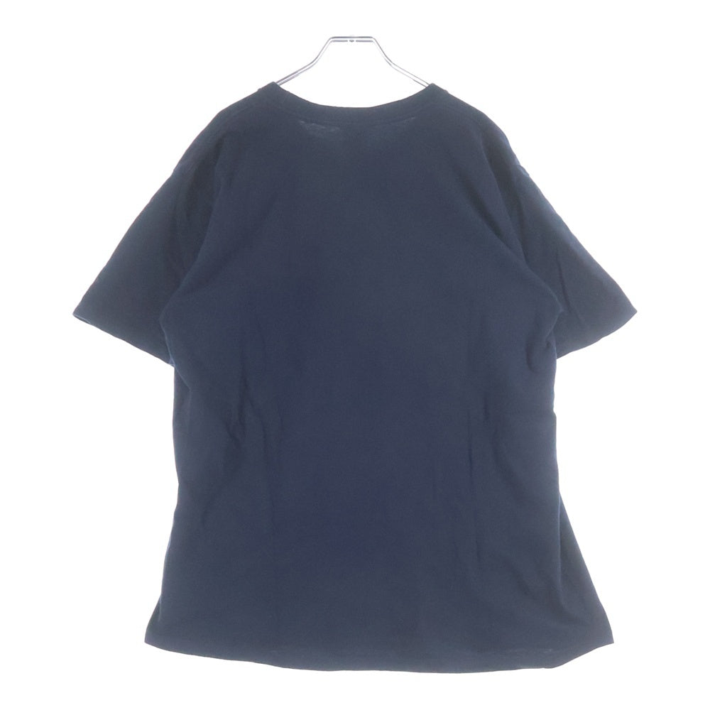 SUPREME(シュプリーム) 20SS Anno Domini Tee アノ ドミニ フロントロゴプリント クルーネック半袖Tシャツ カットソー ネイビー
