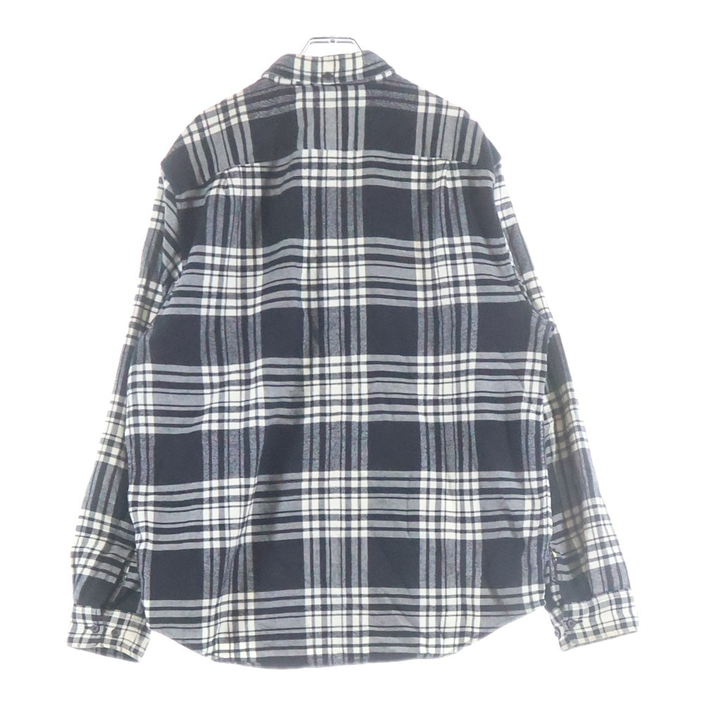SUPREME(シュプリーム) 19AW Tartan Flannel Shirt Black タータン フランネル チェック 長袖シャツ ブラック/ホワイト