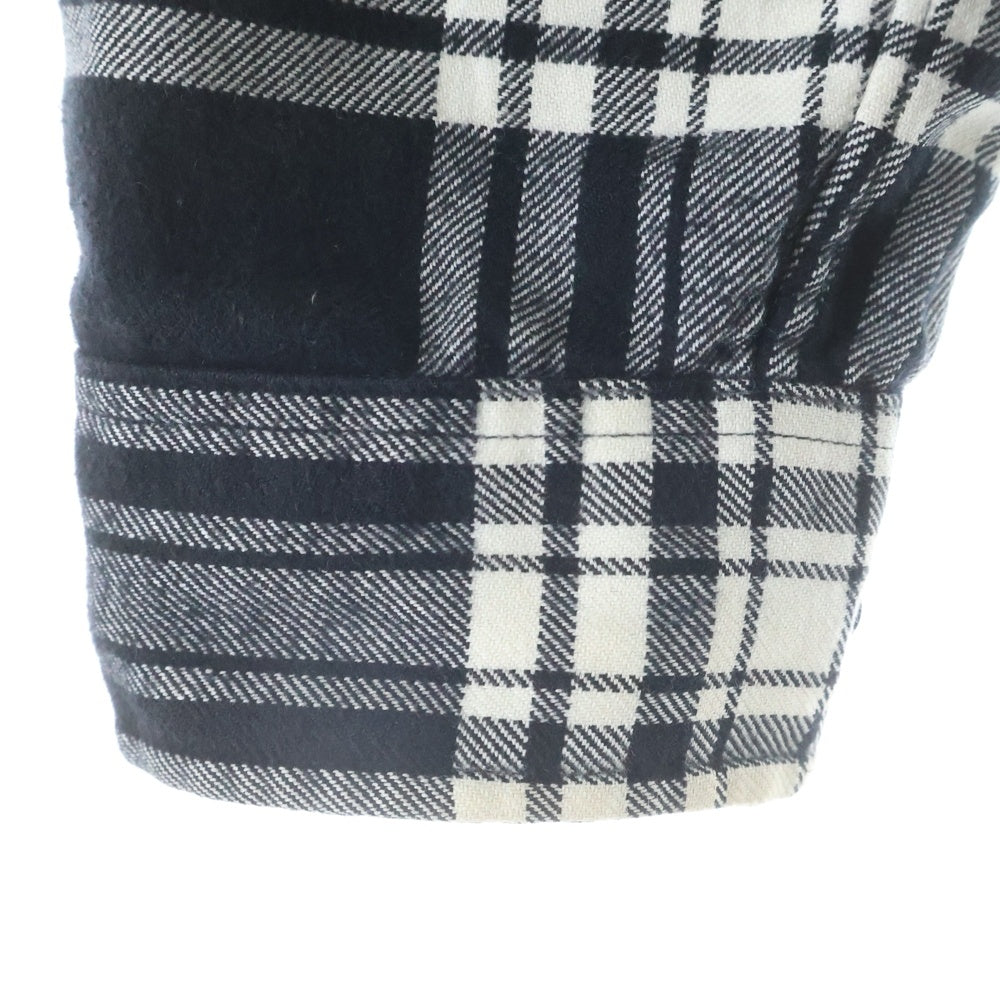 SUPREME(シュプリーム) 19AW Tartan Flannel Shirt Black タータン フランネル チェック 長袖シャツ ブラック/ホワイト