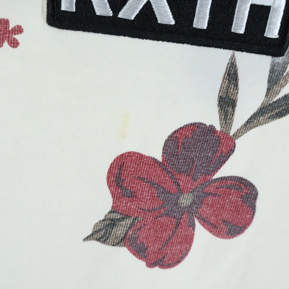 KITH(キス) Summet Floral S/S Tee サマーフローラル 半袖Tシャツ ホワイト/レッド KH030102