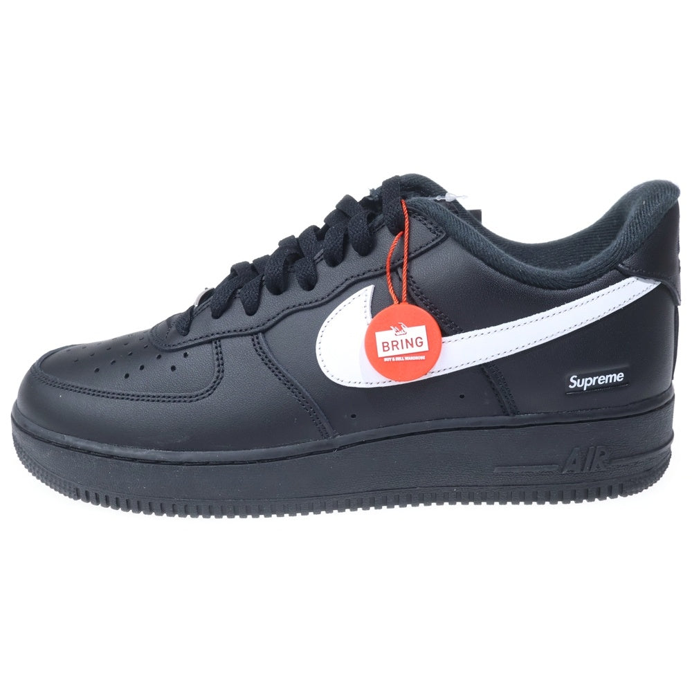 NIKE(ナイキ) ×SUPREME AIR FORCE 1 LOW CU9225-002 シュプリーム エアフォース1 ローカットスニーカー ブラック/ホワイト