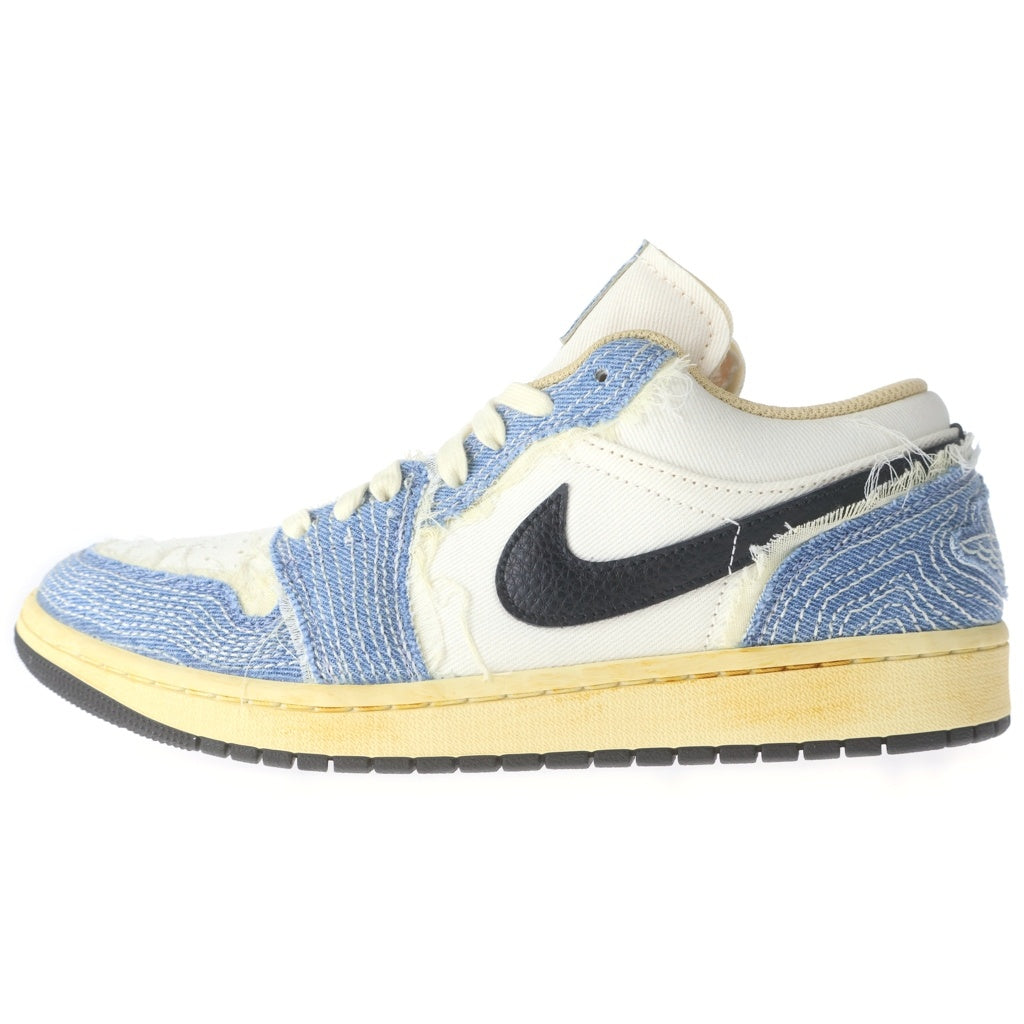 NIKE(ナイキ) AIR JORDAN 1 LOW SE World Make Japan エア ジョーダン 1 ワールド メイク ジャパン ローカットスニーカー US9/27cm ホワイト/インディゴ FN7670-493