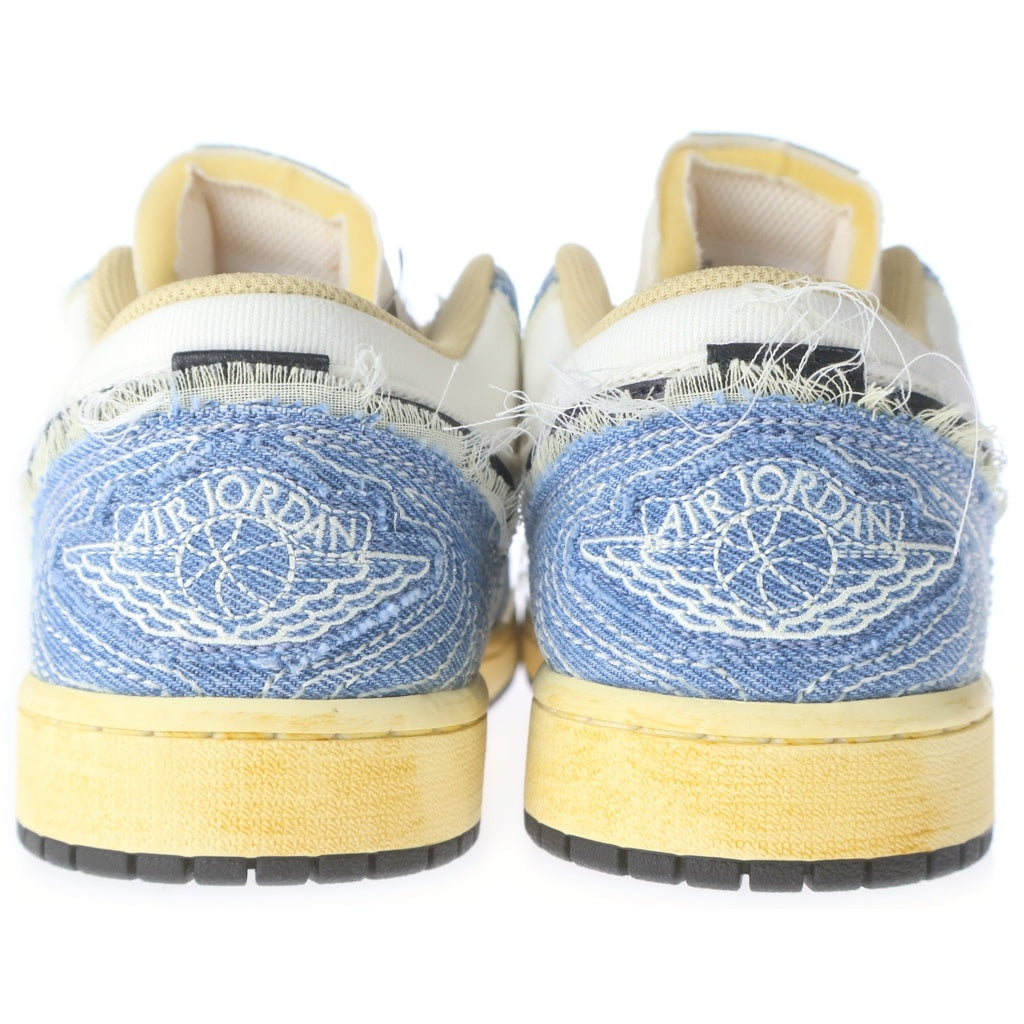 NIKE(ナイキ) AIR JORDAN 1 LOW SE World Make Japan エア ジョーダン 1 ワールド メイク ジャパン ローカットスニーカー US9/27cm ホワイト/インディゴ FN7670-493