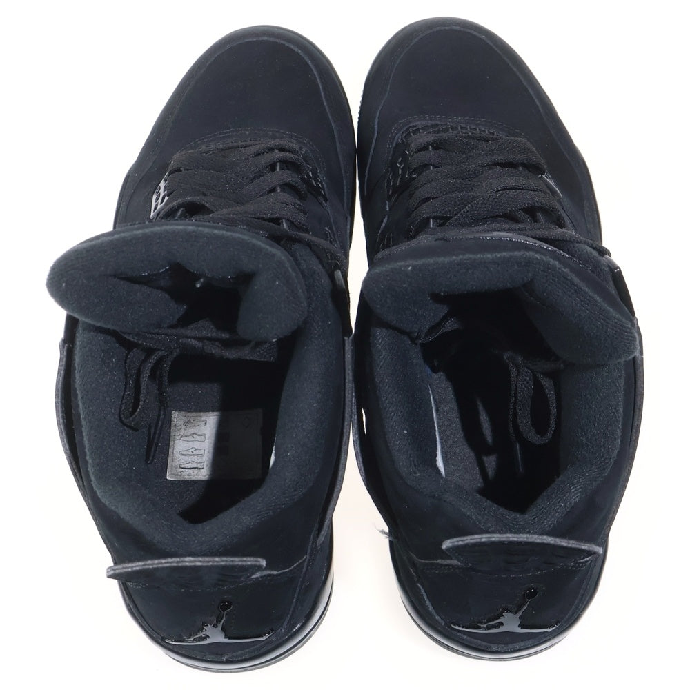 NIKE(ナイキ) AIR JORDAN 4 BLACK CAT エアジョーダン4 ブラックキャット ハイカットスニーカー ブラック US9.5/27.5cm CU1110-010
