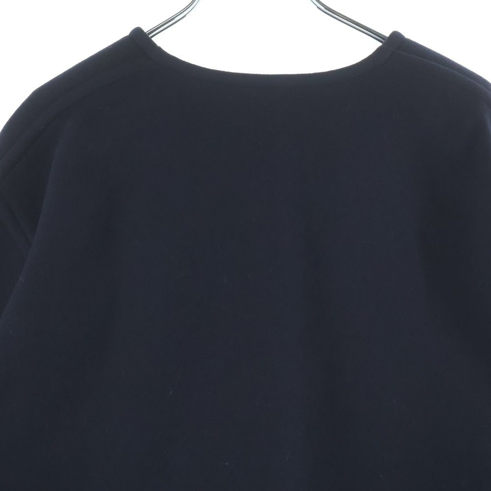 CELINE(セリーヌ) サルキー オープンカラー シグネチャー プルオーバー ピーコート ブラック レディース