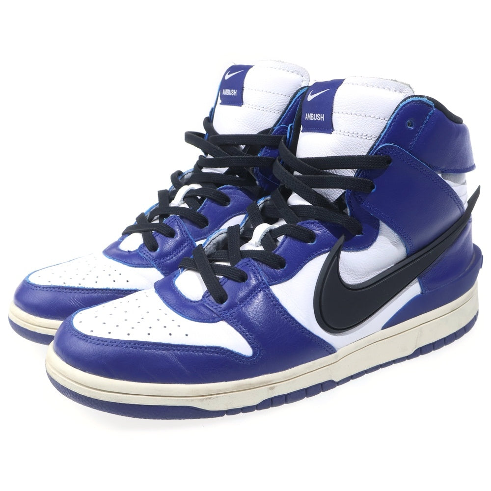 NIKE(ナイキ) ×AMBUSH DUNK HIGH DEEP ROYAL CU7544-400 アンブッシュ ダンク ディープロイヤル ハイカットスニーカー ブルー/ホワイト US10.5/28.5cm