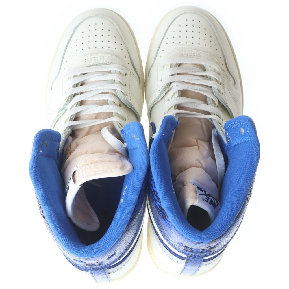 NIKE(ナイキ) ×AWAKE NY JORDAN AIR SHIP PE SP アウェイク ニューヨーク ジョーダン エアシップ ハイカットスニーカー ホワイト/ブルー US10.5/28.5cm FN8675-104