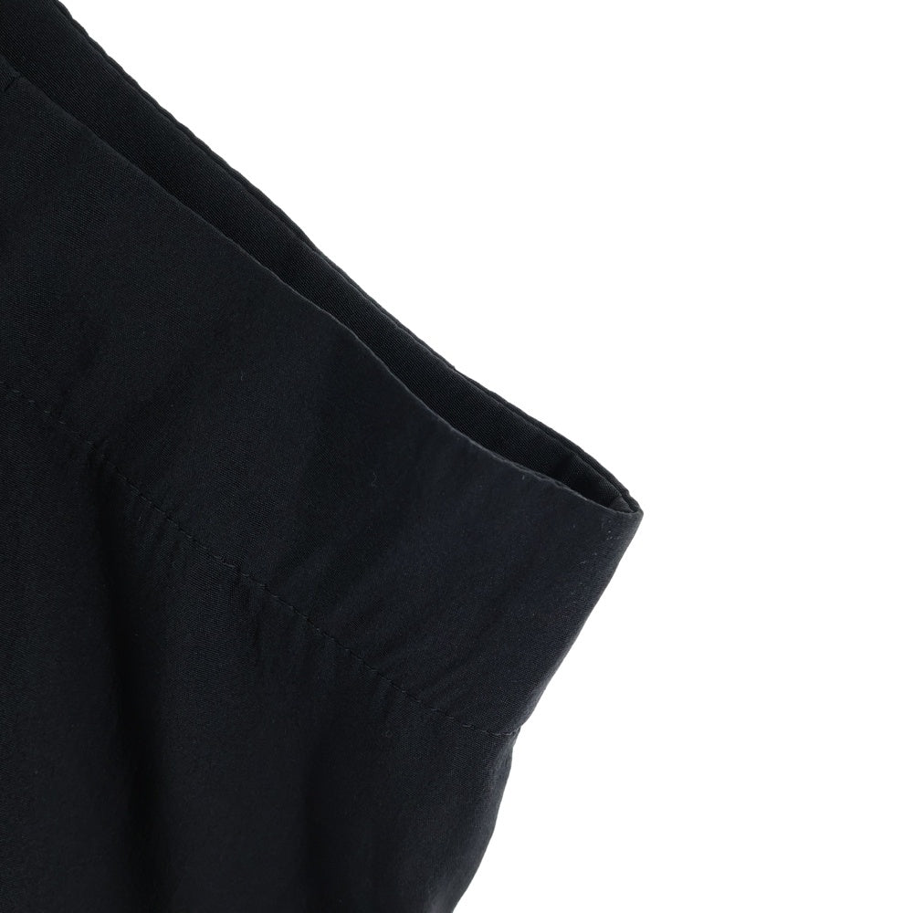 Yohji Yamamoto(ヨウジヤマモト) 07SS シルク ワイド ストレートパンツ ブラック レディース FT-P07-401