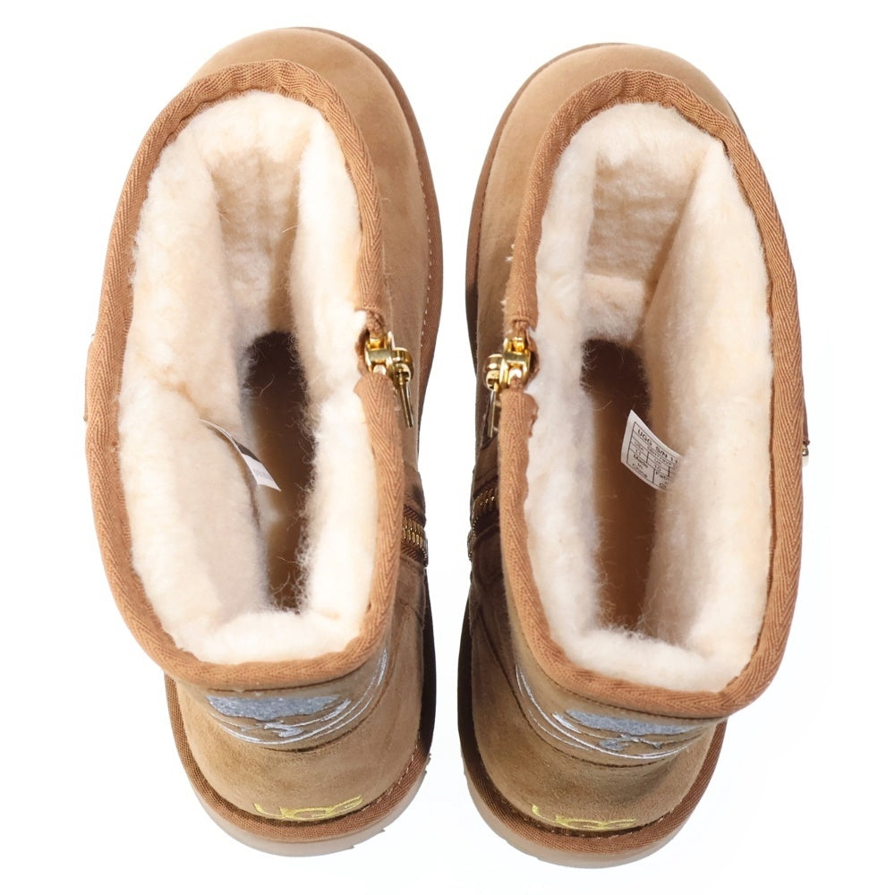 UGG(アグ) Classic Mini ロゴスカル刺繍 クラシックミニ ムートンブーツ シューズ 1103394