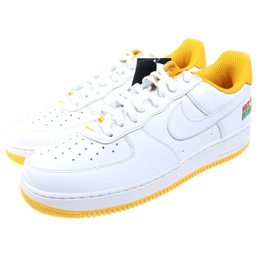NIKE(ナイキ) AIR FORCE 1 LOW RETRO QS WEST INDIES エアフォース1 ウエストインディーズ ローカットスニーカー ホワイト/イエロー DX1156-101 US11/29cm