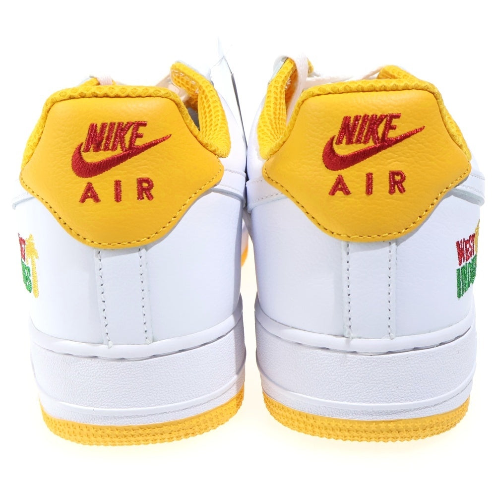 NIKE(ナイキ) AIR FORCE 1 LOW RETRO QS WEST INDIES エアフォース1 ウエストインディーズ ローカットスニーカー ホワイト/イエロー DX1156-101 US11/29cm