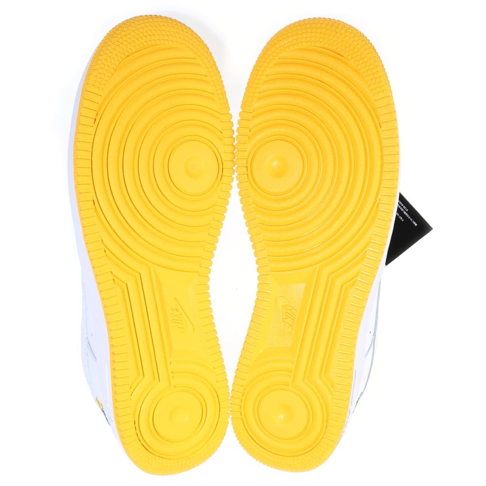 NIKE(ナイキ) AIR FORCE 1 LOW RETRO QS WEST INDIES エアフォース1 ウエストインディーズ ローカットスニーカー ホワイト/イエロー DX1156-101 US11/29cm