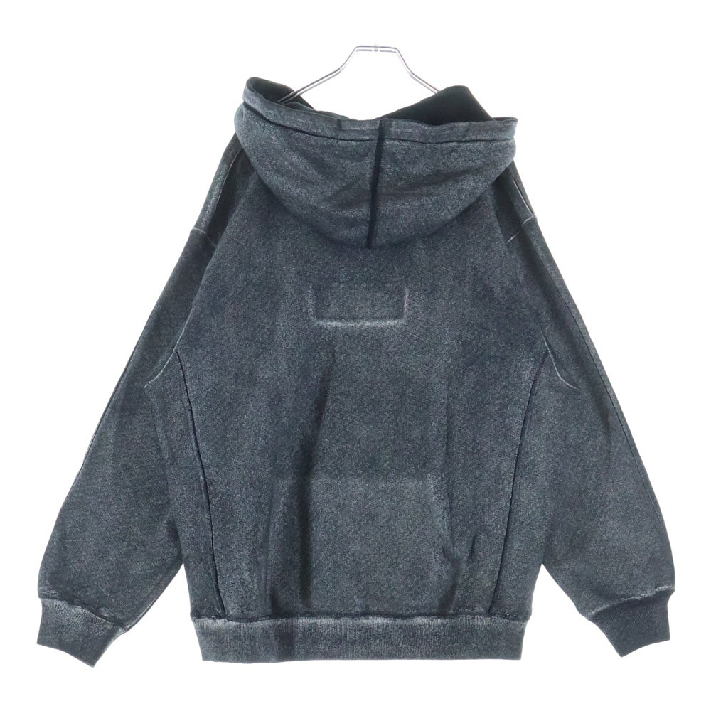 SUPREME(シュプリーム) 24SS ×Foil Box Logo Hooded Sweatshirt エムエムシックス メゾンマルジェラ ホイル ボックスロゴ プルオーバーパーカー グレー