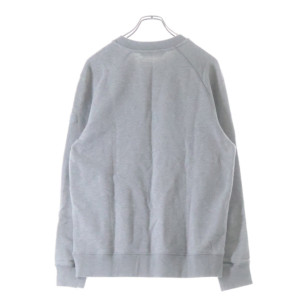 MONCLER(モンクレール) クルーネックスウェット トレーナー グレー パッチロゴ H10928G00018