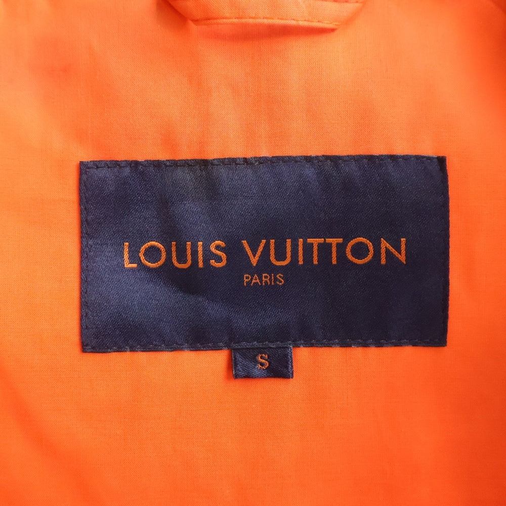 LOUIS VUITTON(ルイヴィトン) LVカップ2003 ナイロンロングコート レッド S レディース