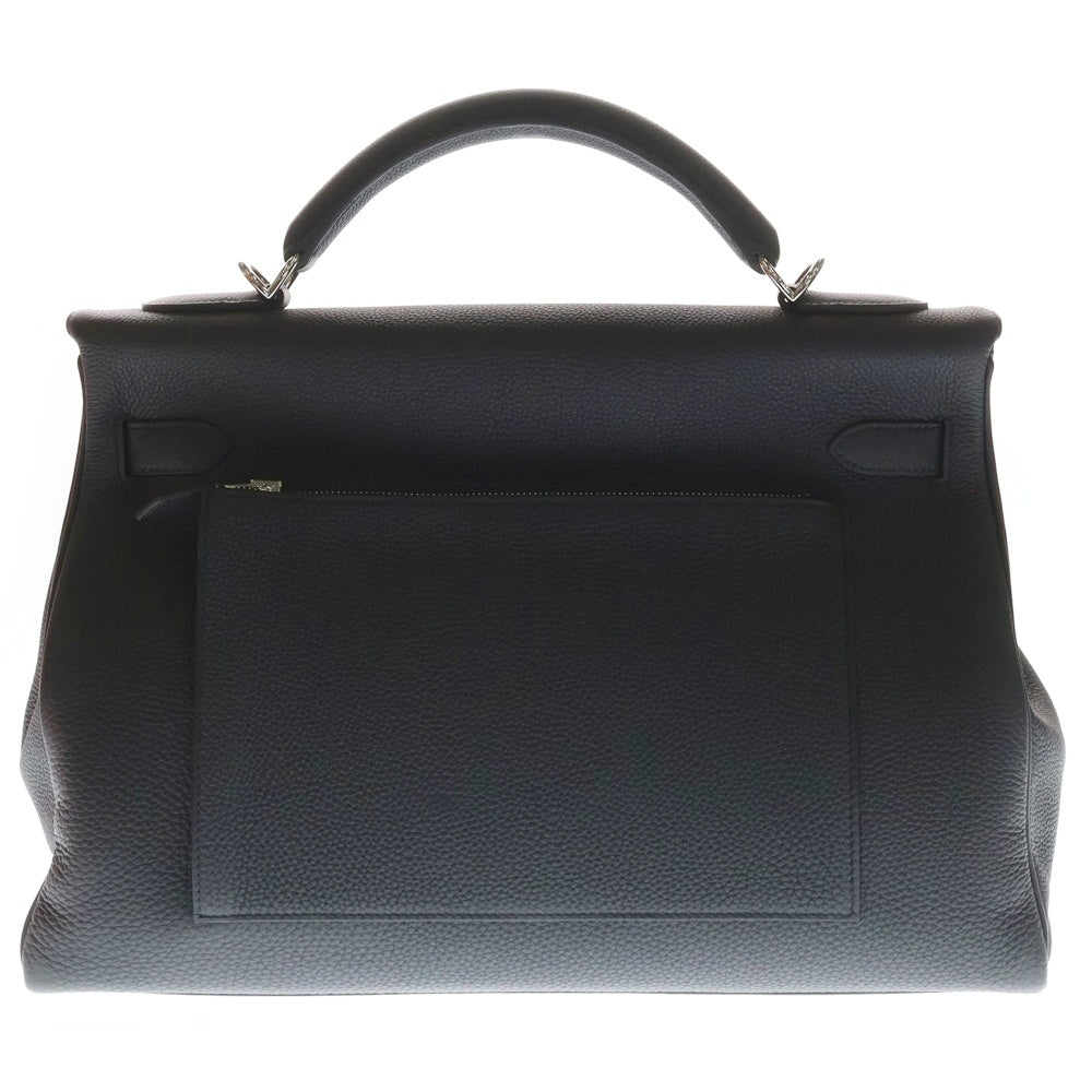 HERMES(エルメス) マキシケリー42 黒 トゴ SV金具 B刻印 箱 袋 カデナ 鍵2 スト