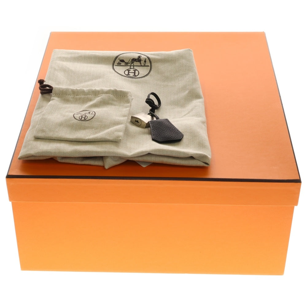 HERMES(エルメス) マキシケリー42 黒 トゴ SV金具 B刻印 箱 袋 カデナ 鍵2 スト