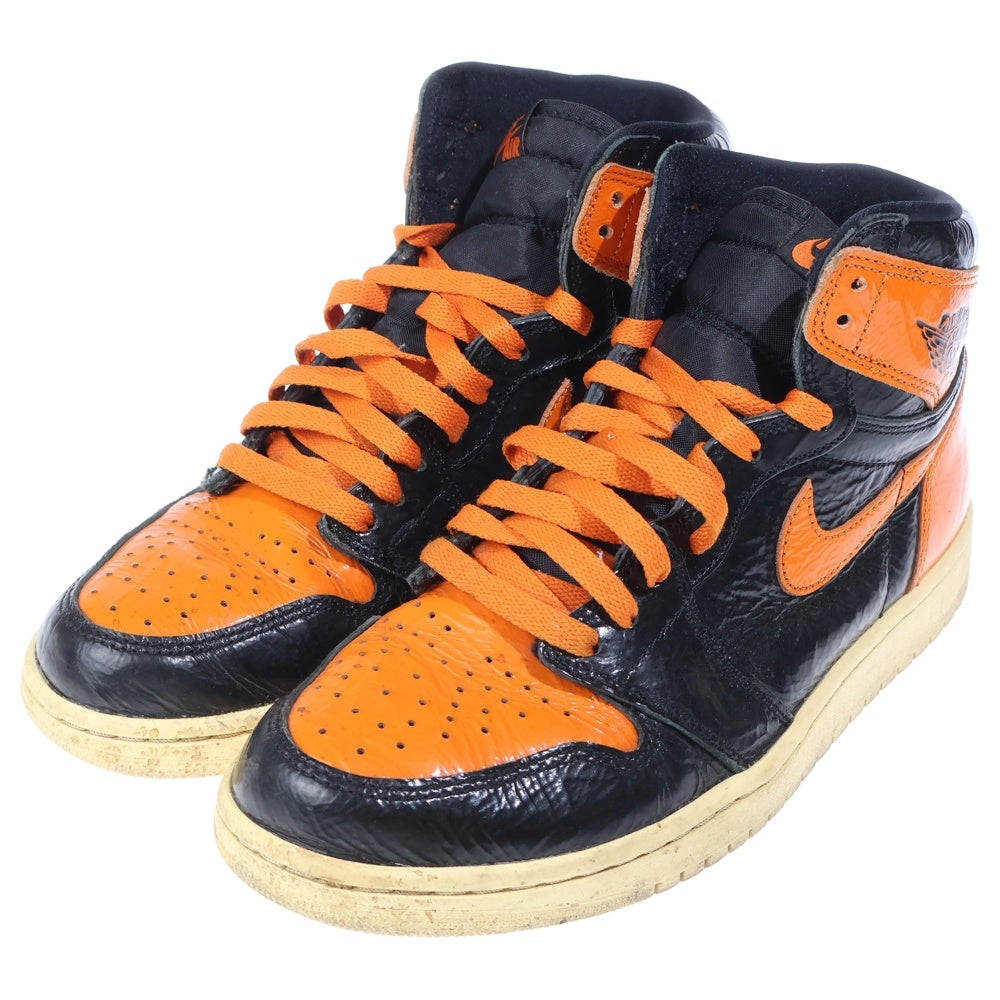 NIKE(ナイキ) AIR JORDAN 1 RETRO HIGH OG シャッタードバックボード3.0 エアジョーダン1 ハイカットスニーカー US8.5/26.5cm 555088-028