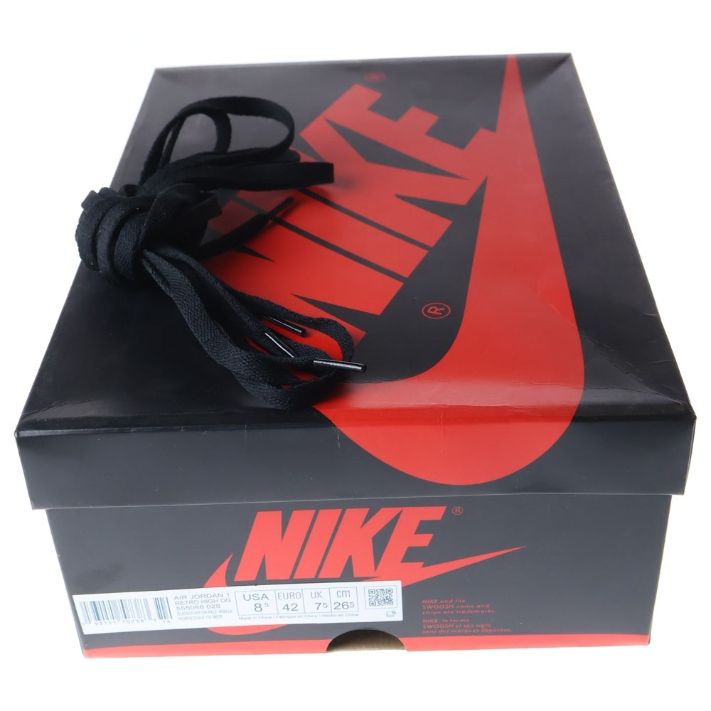 NIKE(ナイキ) AIR JORDAN 1 MID SE エアジョーダン ワン エスイー ミッドカットスニーカー ホワイト/グリーン US8.5/26.5cm DC7294-103