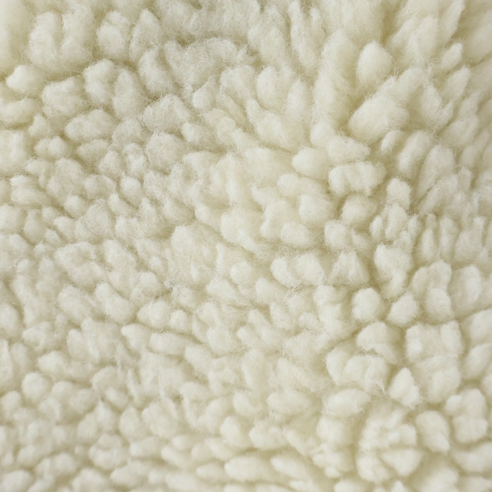 HUMAN MADE(ヒューマンメイド) 23AW BOA FLEECE PULLOVER HM26JK036 ボアフリース ハーフボタン ジャケット ホワイト