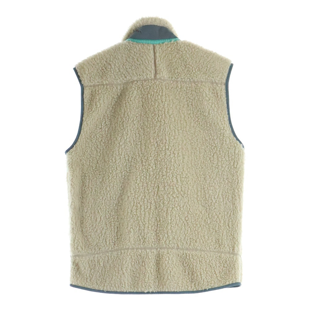 PATAGONIA(パタゴニア) 17AW Classic Retro X Fleece Vest STY23048 クラシックレトロエックス ボア フリース ベスト ジャケット ベージュ