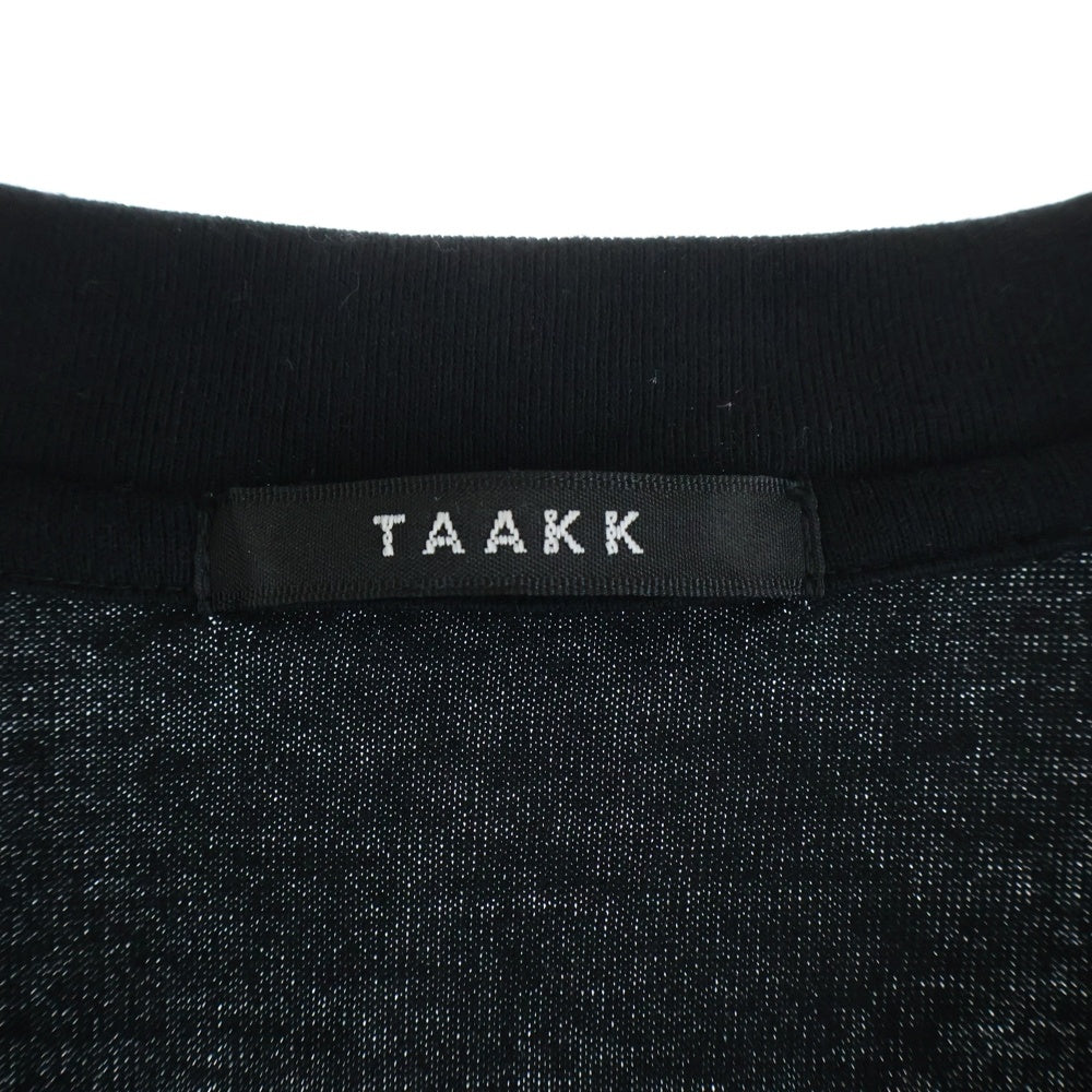 TAAKK(ターク) 25AW エンブロイダリーTシャツ TA25AW-JR087 レディース