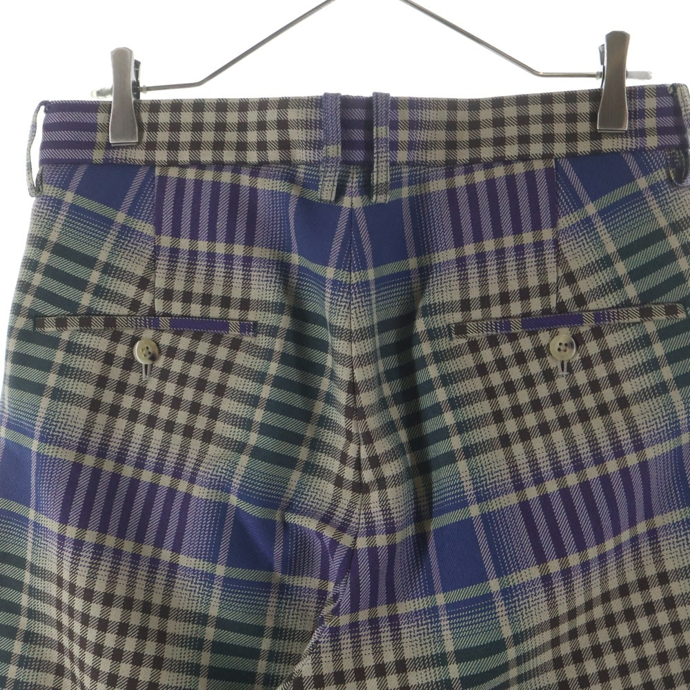 Jieda(ジエダ) 20AW チェック総柄スラックスパンツ ベージュ Jie-20W-PT05-A レディース