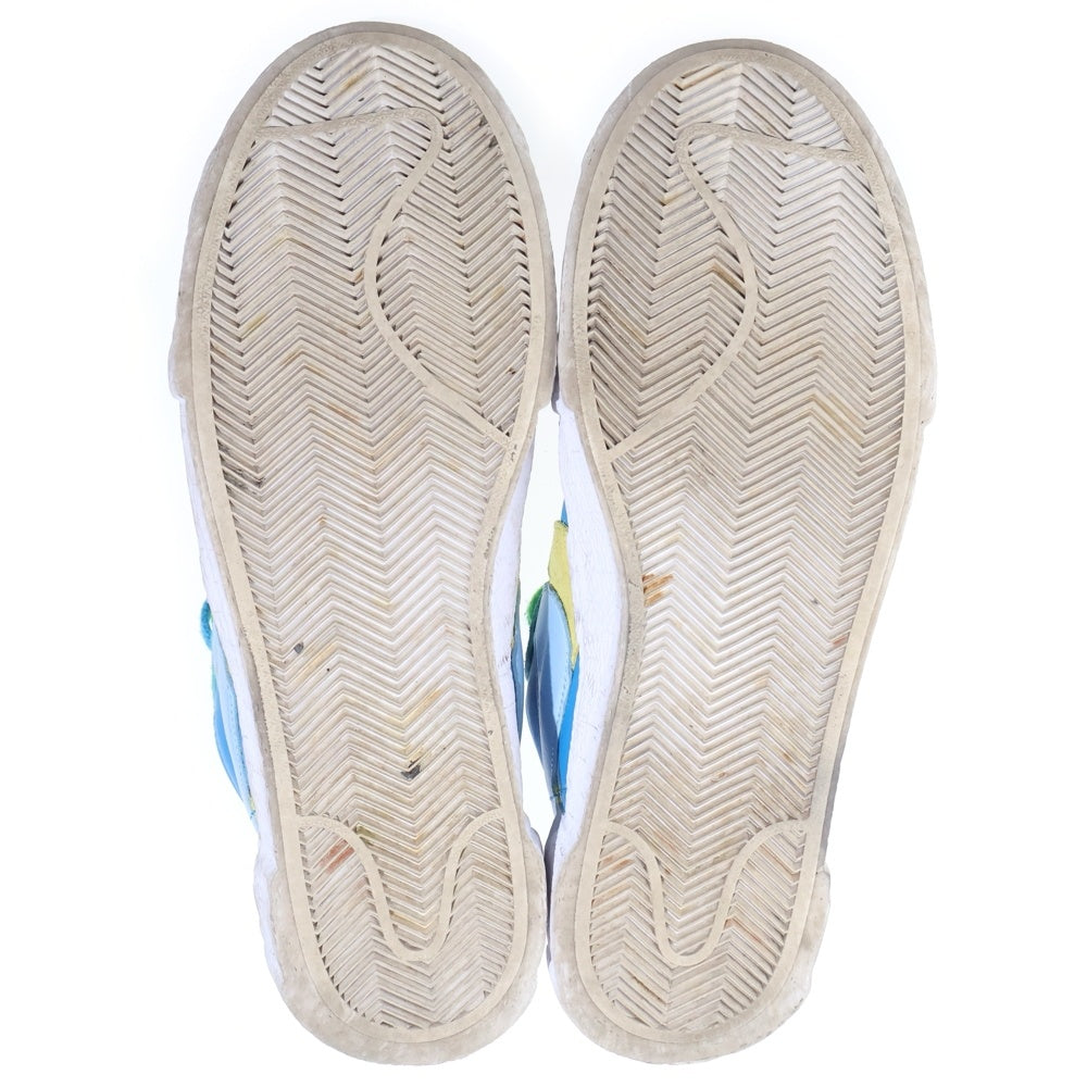 NIKE(ナイキ) ×KAWS ×sacai BLAZER LOW NEPTUNE BLUE カウズ サカイ ブレーザー ネプチューンブルー ローカットスニーカー マルチ US9/27cm DM7901-400