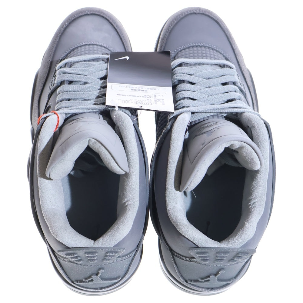 NIKE(ナイキ) AIR JORDAN 4 RETRO SE WET CEMENT FQ7928-001 エアジョーダン4 レトロ ウェットセメント ローカットスニーカー グレー