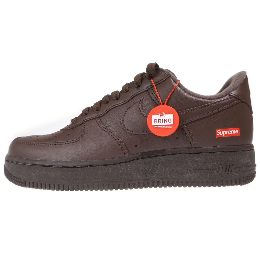 SUPREME(シュプリーム) AIR FORCE 1 LOW SP シュプリーム エアフォースワン ローカットスニーカー ブラウン US7.5/25.5cm CU9225-200