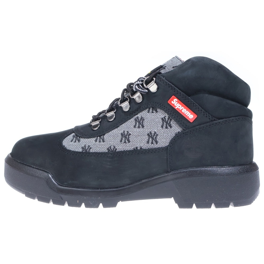 Timberland(ティンバーランド) ×SUPREME Field Boot SUPREME フィールドブーツ ハイカットスニーカー ブラック US7.5/25.5cm