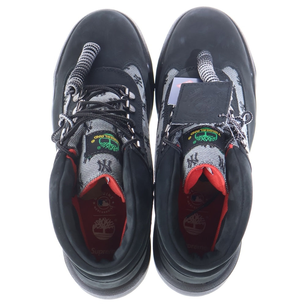 Timberland(ティンバーランド) ×SUPREME Field Boot SUPREME フィールドブーツ ハイカットスニーカー ブラック US7.5/25.5cm