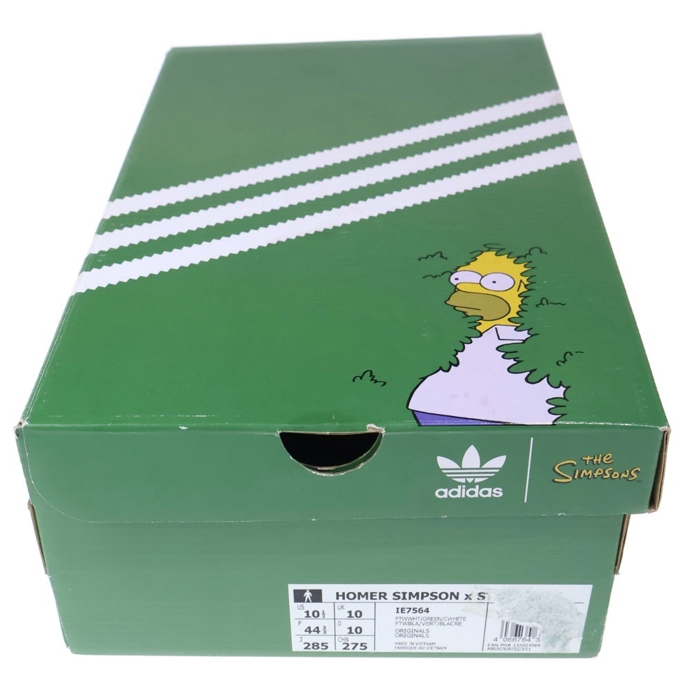 adidas(アディダス) HOMER SIMPSON STANSMITH シンプソンズ スタンスミス コートスニーカー ホワイト IE7564 US10.5/28.5cm