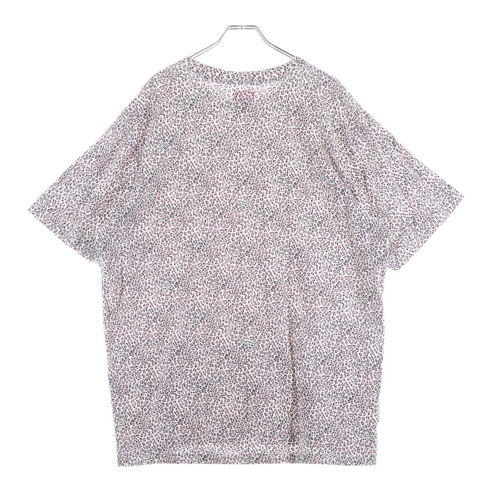 SUPREME(シュプリーム) 22SS Small Box Tee Pink Leopard スモール ボックス ロゴ半袖Tシャツ レオパード柄 ホワイト/ピンク