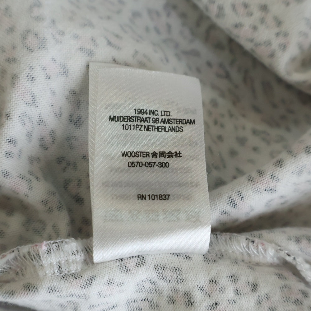 SUPREME(シュプリーム) 22SS Small Box Tee Pink Leopard スモール ボックス ロゴ半袖Tシャツ レオパード柄 ホワイト/ピンク