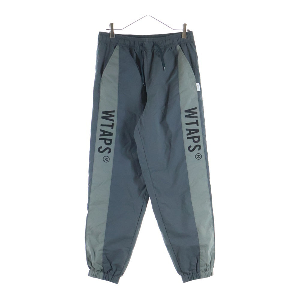 WTAPS(ダブルタップス) 25SS サイドロゴナイロンパンツ グレー 251CWDT-PTM07