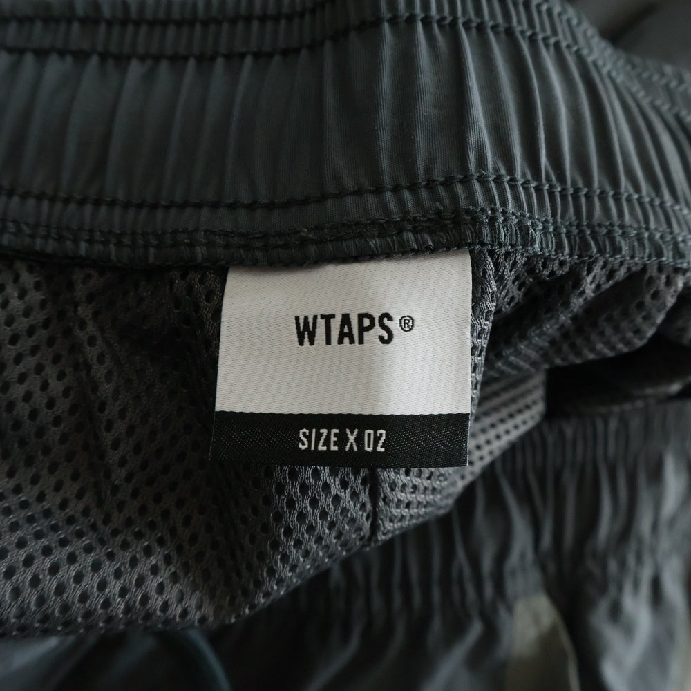 WTAPS(ダブルタップス) 25SS サイドロゴナイロンパンツ グレー 251CWDT-PTM07