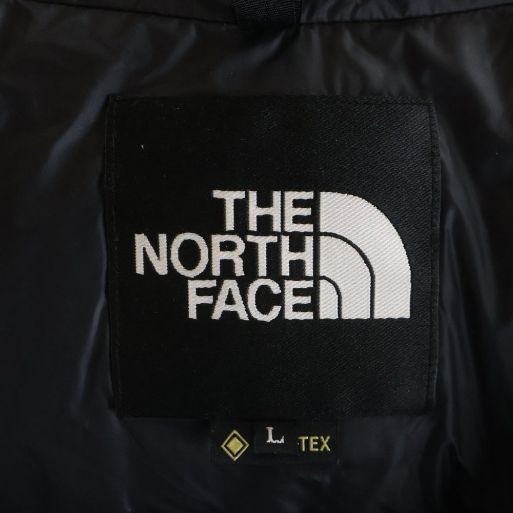 THE NORTH FACE(ザノースフェイス) GORE-TEX ゴアテックス マウンテンダウンジャケット ブラック