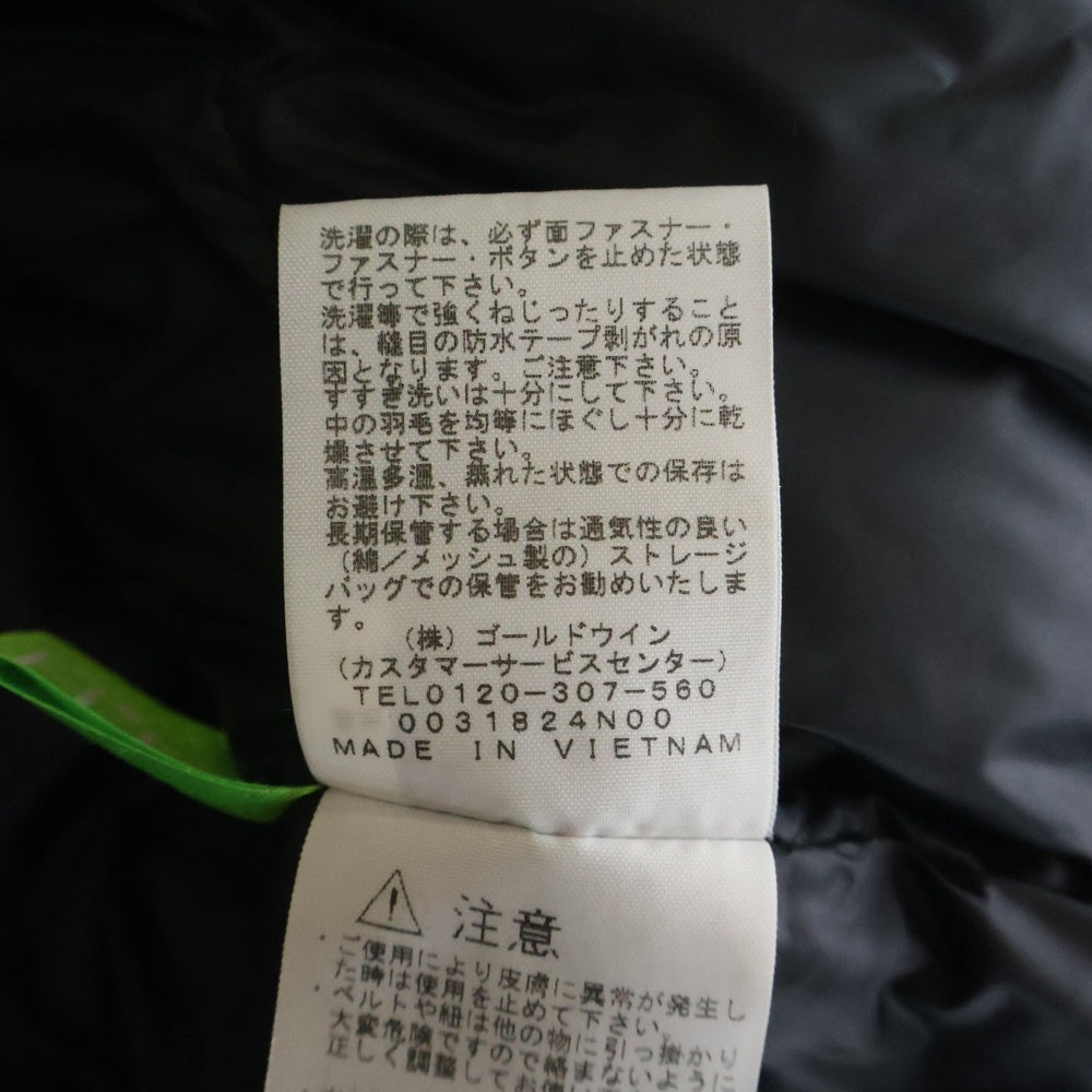 THE NORTH FACE(ザノースフェイス) GORE-TEX ゴアテックス マウンテンダウンジャケット ブラック