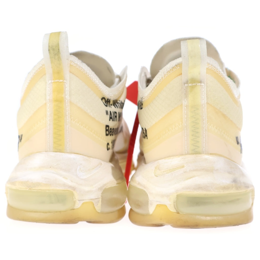 NIKE(ナイキ) ×Off-White AIR MAX 97 THE TEN オフホワイト エアマックス ザテン ローカットスニーカー アイボリー US10.5/28.5cm AJ4585-100